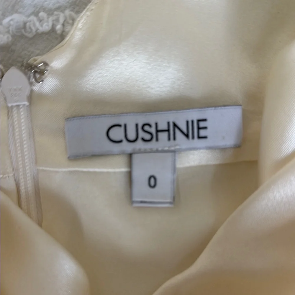 Elegant Cream Satin Cowl Neck Top - Picture 3 of 5